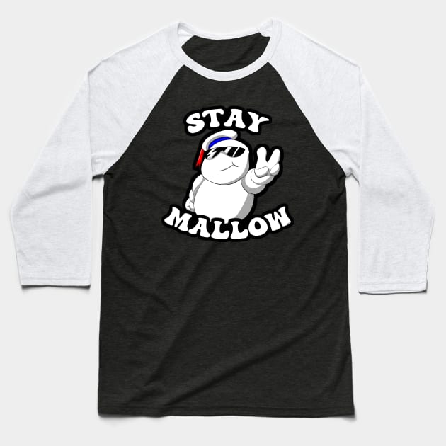 Mini Stay Puft Stay Mallow Baseball T-Shirt by DarkArtsStudios